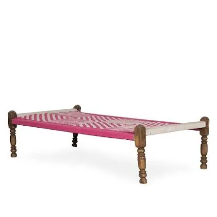 Woven Rope Bed (Charpai)